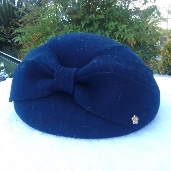 Bundle sunglasses&luxury wool stylish gold-decorative hat brand new main image 8